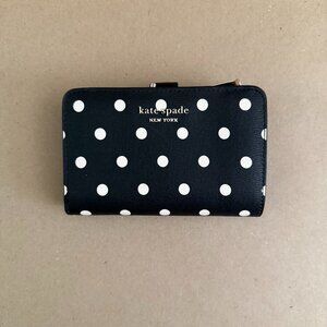 Kate Spade Spencer Sunshine Dot Compact Wallet